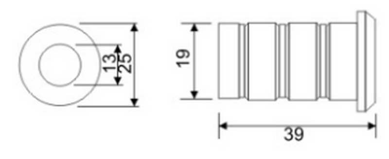 stainless steel or brass dust proof strike with(without) plate 3